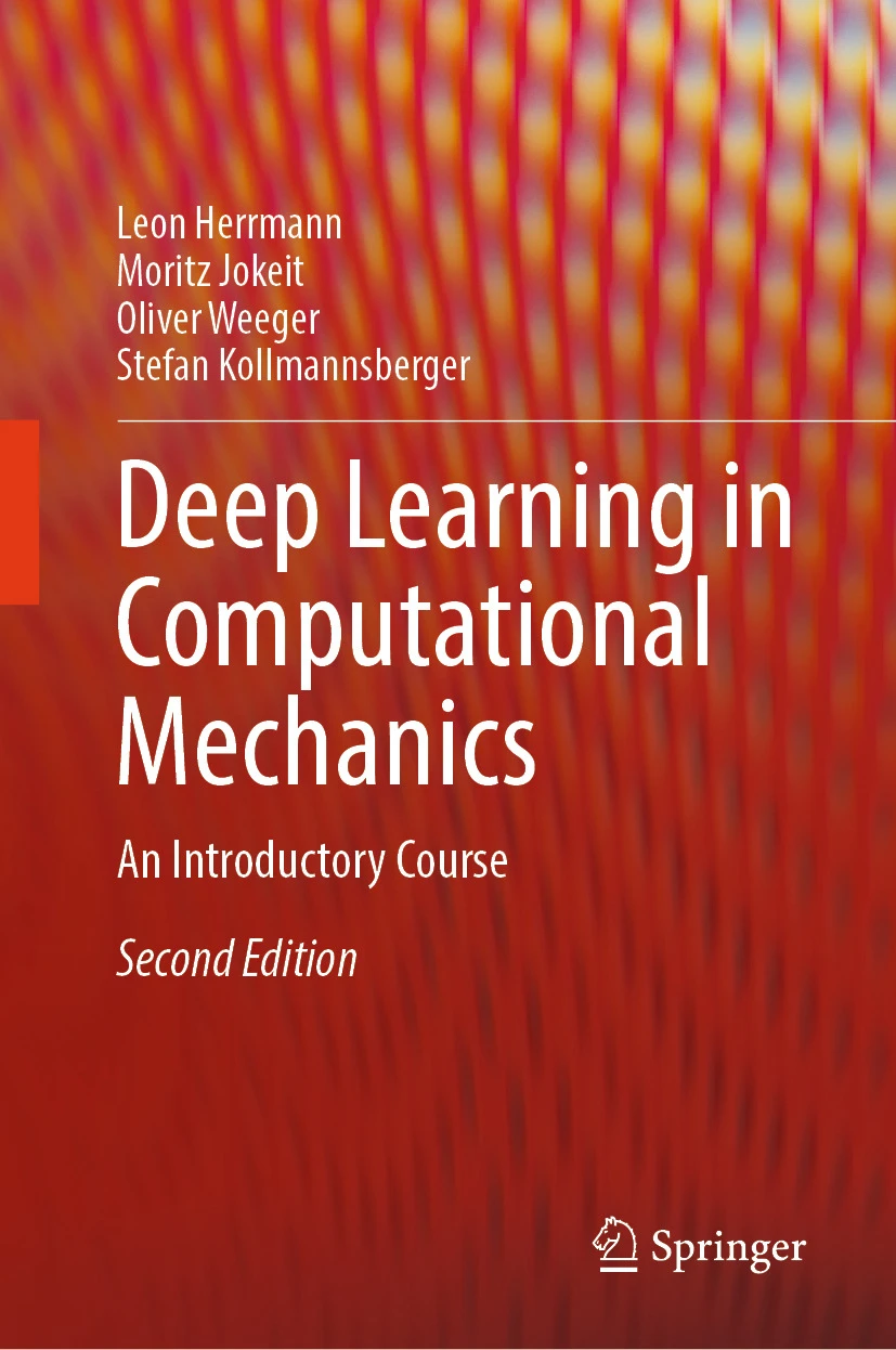 Cover of the book Deep Learning in Computational Mechanics